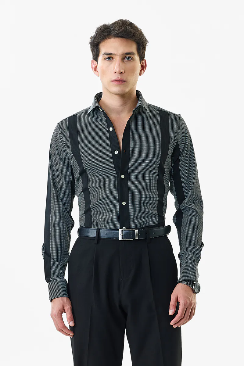 Luxe Stretch Slim Fit Shirt - Image 5