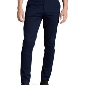 Symbol Premium Men's Slim Fit Flexi Waist Casual Pants | Stretchable Chinos | Stylish Office Fashion Trousers